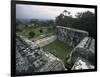 Overlooking Mayan Ruins, Mexico-Michael Brown-Framed Premium Photographic Print