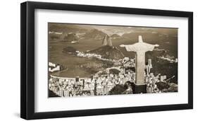 Overlooking Rio de Janeiro, Brazil-Pangea Images-Framed Giclee Print