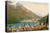 Overlooking St. Moritz, Switzerland-null-Stretched Canvas
