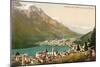 Overlooking St. Moritz, Switzerland-null-Mounted Art Print