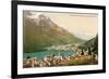 Overlooking St. Moritz, Switzerland-null-Framed Art Print