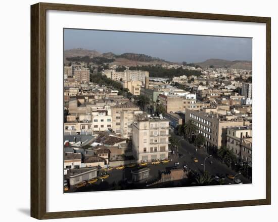 Overlooking the Capital City of Asmara, Eritrea, Africa-Mcconnell Andrew-Framed Photographic Print