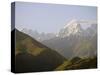 Overlooking the Hunza Valley from a Hill Above the Eagle's Nest Hotel, Northern Areas, Pakistan-Don Smith-Stretched Canvas