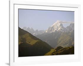 Overlooking the Hunza Valley from a Hill Above the Eagle's Nest Hotel, Northern Areas, Pakistan-Don Smith-Framed Photographic Print