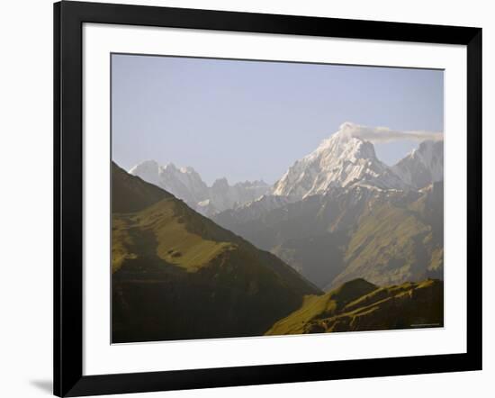 Overlooking the Hunza Valley from a Hill Above the Eagle's Nest Hotel, Northern Areas, Pakistan-Don Smith-Framed Photographic Print