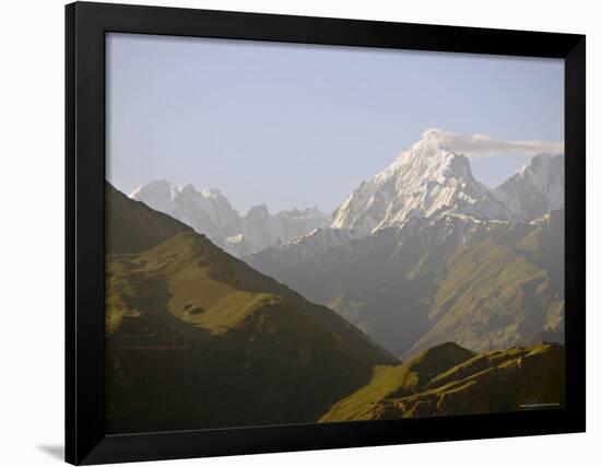 Overlooking the Hunza Valley from a Hill Above the Eagle's Nest Hotel, Northern Areas, Pakistan-Don Smith-Framed Photographic Print