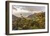 Overlooking the Kalalau Valley Right before Sunset-Andrew Shoemaker-Framed Photographic Print