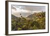 Overlooking the Kalalau Valley Right before Sunset-Andrew Shoemaker-Framed Photographic Print