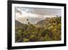 Overlooking the Kalalau Valley Right before Sunset-Andrew Shoemaker-Framed Photographic Print