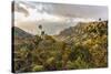 Overlooking the Kalalau Valley Right before Sunset-Andrew Shoemaker-Stretched Canvas