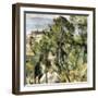 Overlooking the Lake-Stellar Design Studio-Framed Art Print