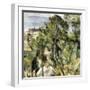 Overlooking the Lake-Stellar Design Studio-Framed Art Print