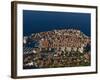 Overlooking the Old Town of Dubrovnik, UNESCO World Heritage Site, Croatia, Europe-Michael Runkel-Framed Photographic Print