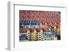 Overlooking the rooftops of Copenhagen-Mallorie Ostrowitz-Framed Photographic Print