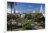 Overlooking the Square of Independence, Quito, Ecuador-Peter Adams-Framed Photographic Print