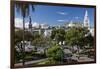 Overlooking the Square of Independence, Quito, Ecuador-Peter Adams-Framed Photographic Print