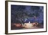 Overnight Camp on Banks of Nile, from Empress Eugenie of France's Journey in Egypt-Charles Theodore Frere-Framed Giclee Print