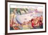 Overnight to Hawaii-null-Framed Premium Giclee Print