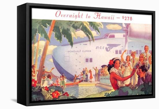 Overnight to Hawaii-null-Framed Stretched Canvas