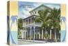 Overseas Hotel, Key West, Florida-null-Stretched Canvas