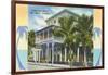 Overseas Hotel, Key West, Florida-null-Framed Art Print