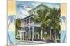 Overseas Hotel, Key West, Florida-null-Mounted Art Print