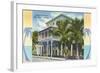 Overseas Hotel, Key West, Florida-null-Framed Art Print