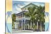 Overseas Hotel, Key West, Florida-null-Stretched Canvas