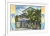 Overseas Hotel, Key West, Florida-null-Framed Premium Giclee Print