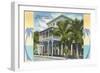 Overseas Hotel, Key West, Florida-null-Framed Art Print