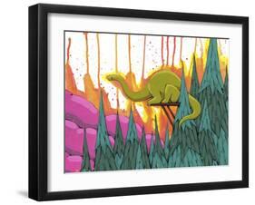 Overseeing The Range-Ric Stultz-Framed Giclee Print