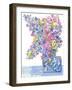 Oversized Lilacs-Lisa Katharina-Framed Giclee Print
