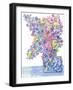 Oversized Lilacs-Lisa Katharina-Framed Giclee Print