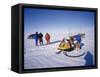 Oversnow Geophysical Team of the British Antarctic Survey, Antarctica, Polar Regions-Geoff Renner-Framed Stretched Canvas