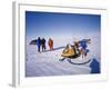 Oversnow Geophysical Team of the British Antarctic Survey, Antarctica, Polar Regions-Geoff Renner-Framed Photographic Print