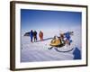 Oversnow Geophysical Team of the British Antarctic Survey, Antarctica, Polar Regions-Geoff Renner-Framed Photographic Print