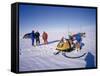 Oversnow Geophysical Team of the British Antarctic Survey, Antarctica, Polar Regions-Geoff Renner-Framed Stretched Canvas