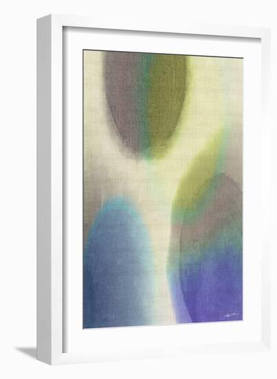 Overtone Blue I-John Butler-Framed Art Print