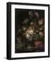 Overturned Bouquet-Abraham Mignon-Framed Art Print