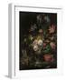 Overturned Bouquet-Abraham Mignon-Framed Art Print