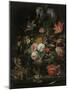 Overturned Bouquet-Abraham Mignon-Mounted Art Print