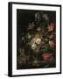 Overturned Bouquet-Abraham Mignon-Framed Art Print