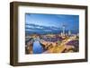 Overview, Berlin Dom, Spree River and Television tower, Berlin, Germany-Sabine Lubenow-Framed Photographic Print