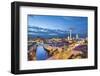 Overview, Berlin Dom, Spree River and Television tower, Berlin, Germany-Sabine Lubenow-Framed Photographic Print