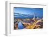 Overview, Berlin Dom, Spree River and Television tower, Berlin, Germany-Sabine Lubenow-Framed Photographic Print