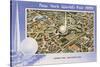 Overview, New York World's Fair, 1939-null-Stretched Canvas