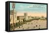 Overview of 1915 Exposition Grounds, San Diego, California-null-Framed Stretched Canvas