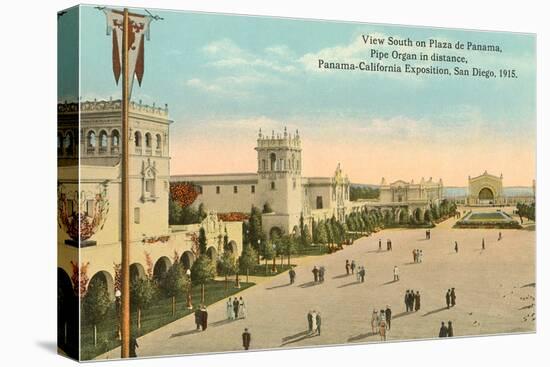 Overview of 1915 Exposition Grounds, San Diego, California-null-Stretched Canvas