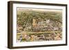 Overview of Abilene, Texas-null-Framed Art Print