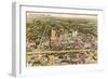 Overview of Abilene, Texas-null-Framed Art Print